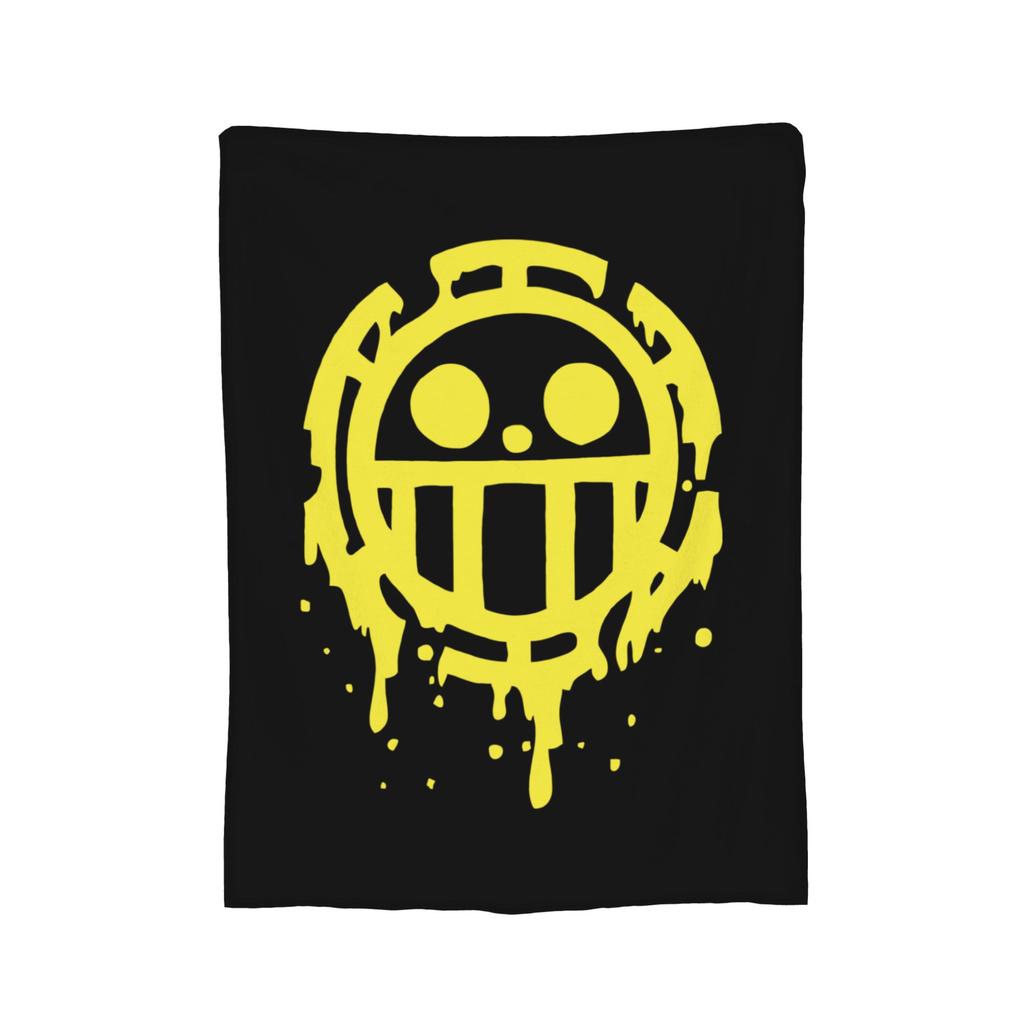 Zoro Wanted Luffy Anime Blanket Flannel Throw Blanket Bedroom Sofa Printed Ultra-Soft Warm Bedsprea,