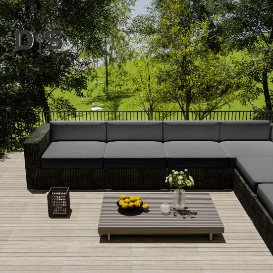 Poszewki na poduszki na patio Wodoodporne Odporne na blaknięcie Poszewki na poduszki Zamienne Pokrowce na poduszki na sofę modułową z zamkiem błyskawicznym Pokrowce na poduszki do mebli ogrodowych