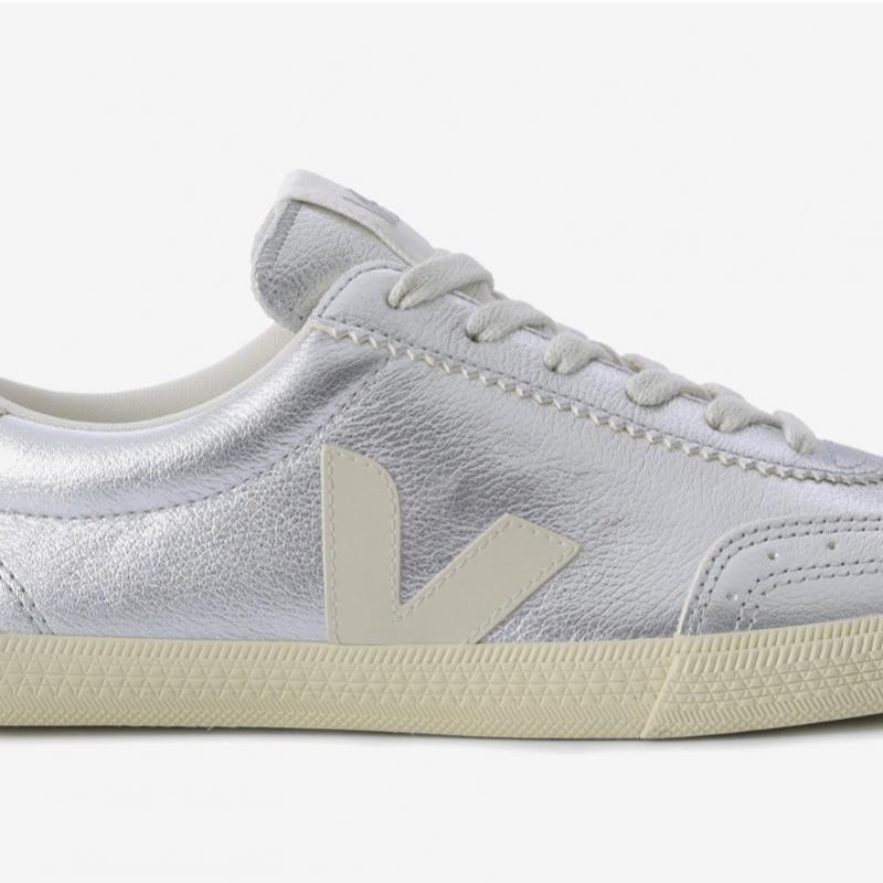 Veja Women S Silver SneakerS Vole Leather Svjf251vo20 749