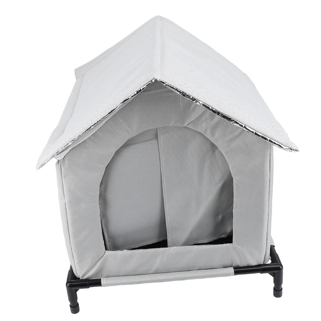 Outdoor Cat House Winter Warm Water Resistant Rainproof Large Space All Seasons Universal Enclosed Tent Insulated