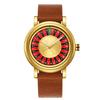 New Fashionable Creative Rotating Wheel Dial Men Watch Luminous Waterproof Quartz Watches Relojes Para Hombres