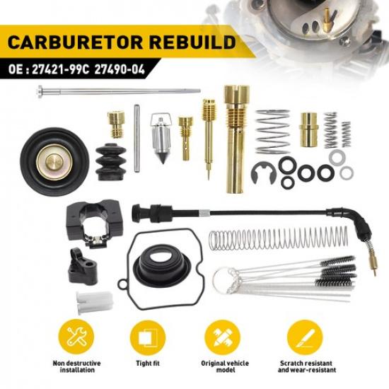 

Carburetor Kit Rebuild Choke Cable Fit 1996-2003 Harley-Davidson 1200 Sport XLS