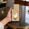 A-Animal P-Polar B-Bear Phone Case For Samsung S25,24,23,22,30,21,10,9,Ultra,Plus,Lite,FE,4,5 G Soft Black Case