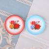 5Pcs Dollhouse Miniature Supplies Chinese Double Happiness Food Plate Miniatures Kitchen Accessory