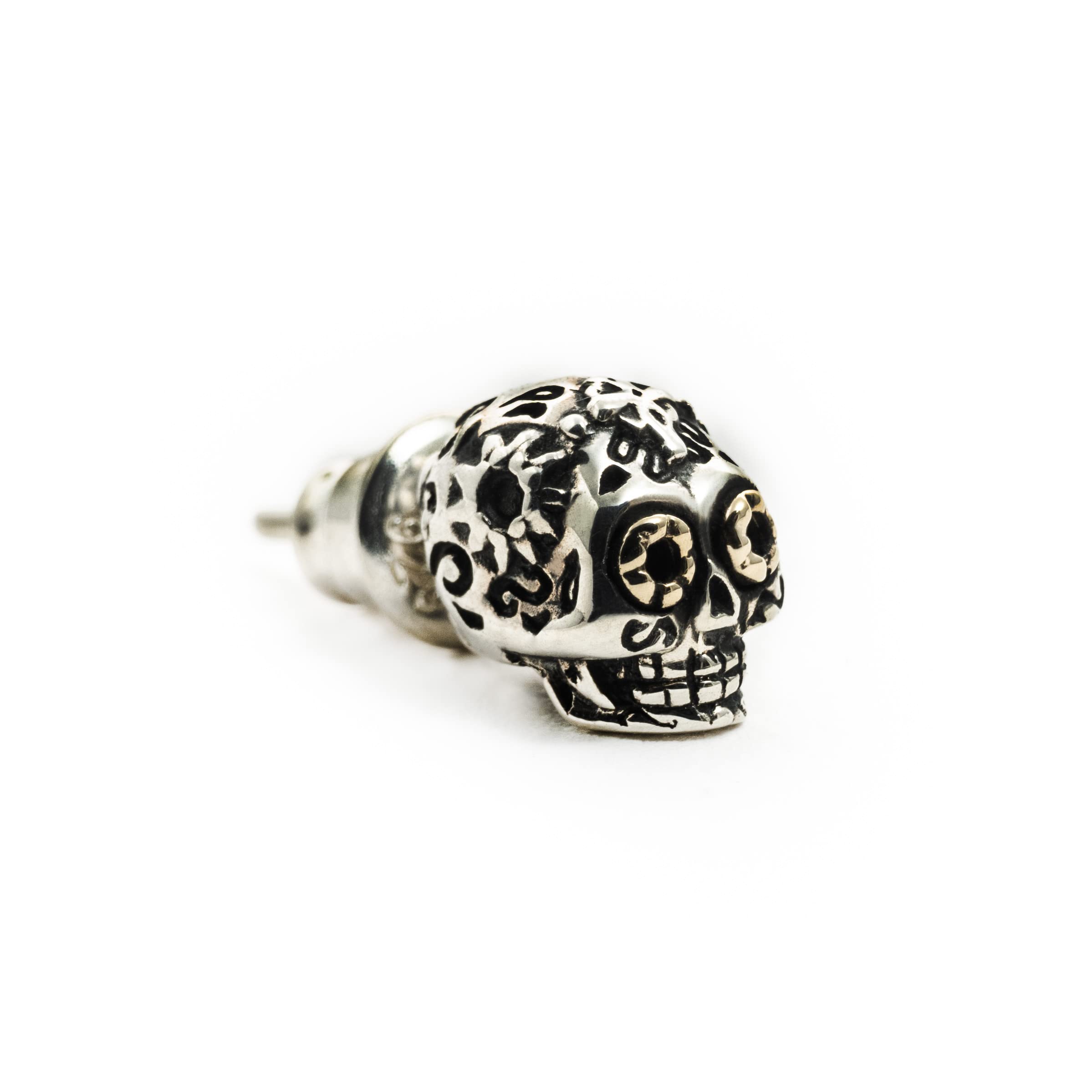 

mexican skull pierced skull pierced earrings goodvibrations good vibrations