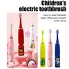 Children's Electric Toothbrush Kid Cartoon Ultrasonic Sonic Electric Toothbrush with 5 Replacement Heads Electric Brush Children