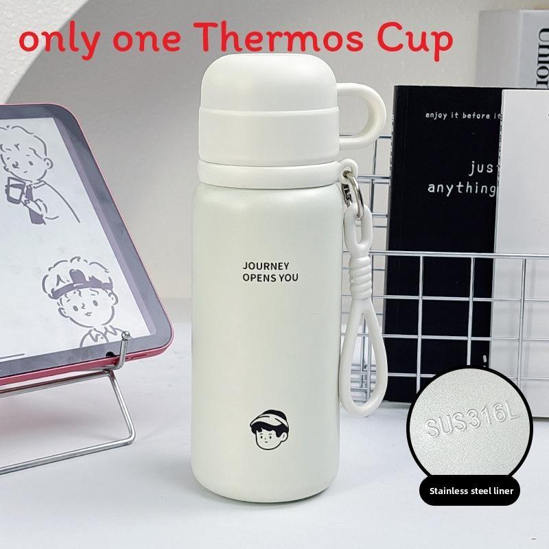 Modern Stainless Steel Insulated Tea Cup With Ceramic Inner For Office And Travel Use