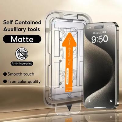 iPhone 11 13 15 16 İçin Casusluk Önleyici Temperli Cam iPhone 12 13 14 15 16 Pro Max XR 7 8 Plus XS Max SE Ekran Koruyucu Tek Tıkla Kurulum Filmleri