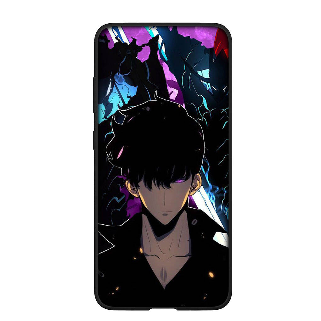 Phone Case for Samsung Galaxy S25 S23 S22 S24 Ultra FE A05 A06 A15 A16 A36 A37 A35 A54 A55 A56 A57 A25 A26 A53 A17 Cartoon Solo Leveling Arise Cover