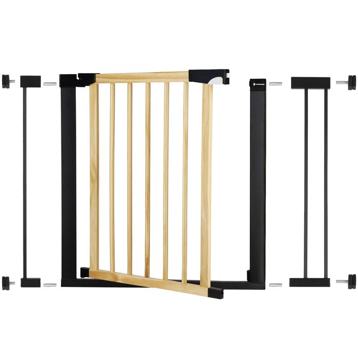 Springos® Barrière de Sécurité Bébé - Escaliers, Portes 75-103 cm
