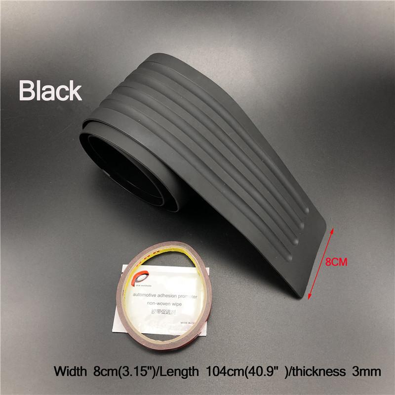 Car Rear Bumper Scuff Protective Cover for Chevrolet Cruze Captiva Matiz TRAX Aveo Sonic Lova Sail EQUINOX Impala Suburban Activ