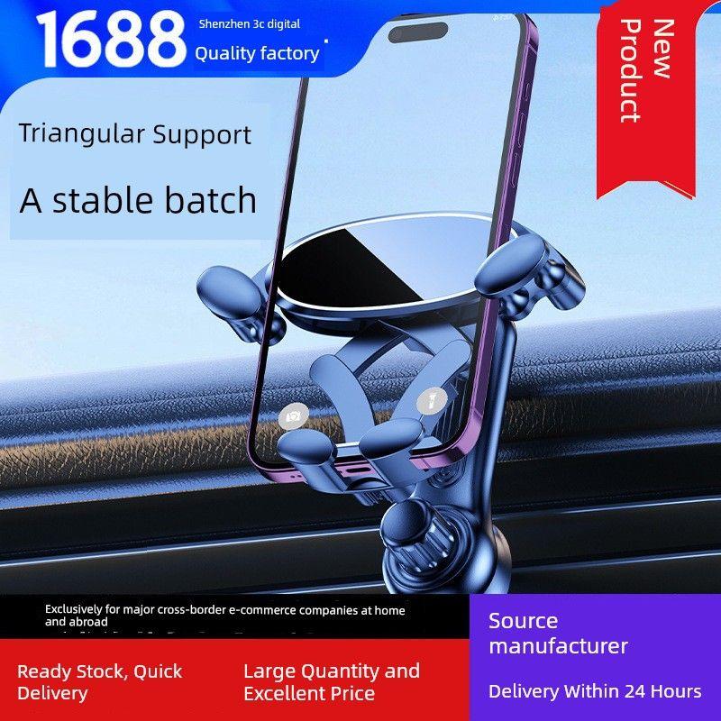 Cross-Border Wireless Charging Car Mount 15W Super Fast Charging Smart Sensor Car Magnetic Wireless Charging Phone Holder [Long Arm Car Mount] Super Stable M6