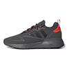 adidas ZX 2K Boost Gris Rouge Solaire Baskets Unisexe Gris-Six Noir Core H06576