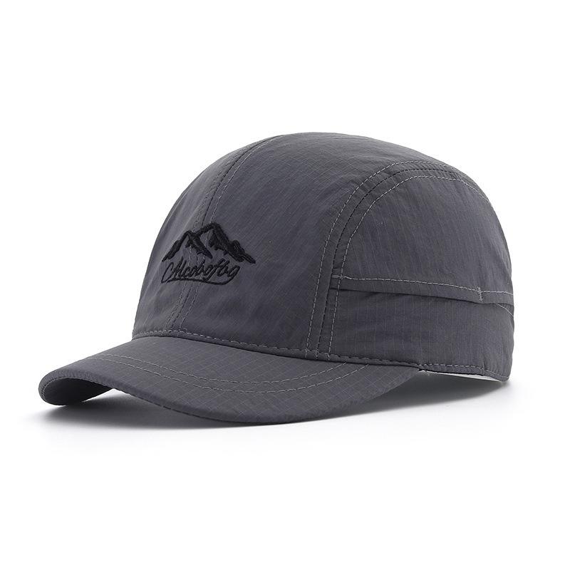 Short Hat Brim Men's Summer Breathable Quick Drying Baseball Cap Fashionable Lightweight Soft Top Sun Protection Baseball Cap Women