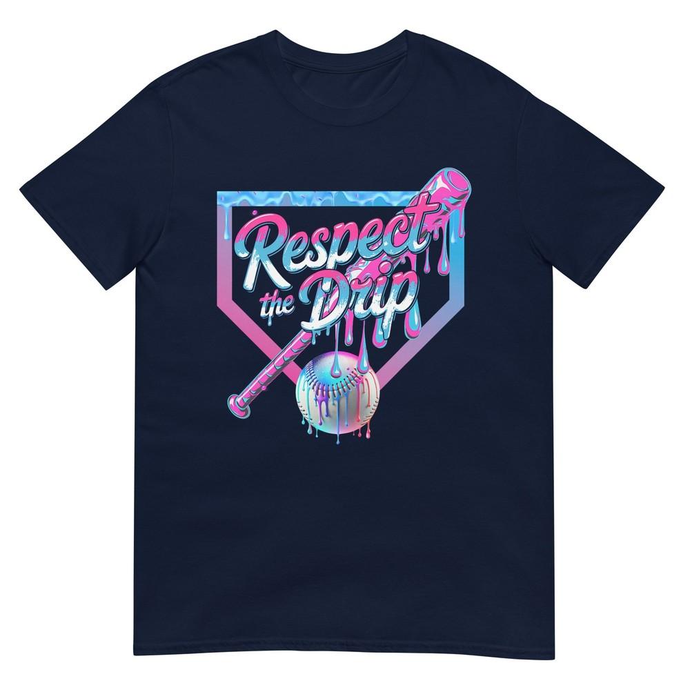 Baseball Drip For Boys Ice Cream Drip Youth Boys Baseball TShirt S