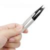 1PCS of ESD anti-static precision tweezers - anti-static tips, heavy-duty metal construction suitable for electronics