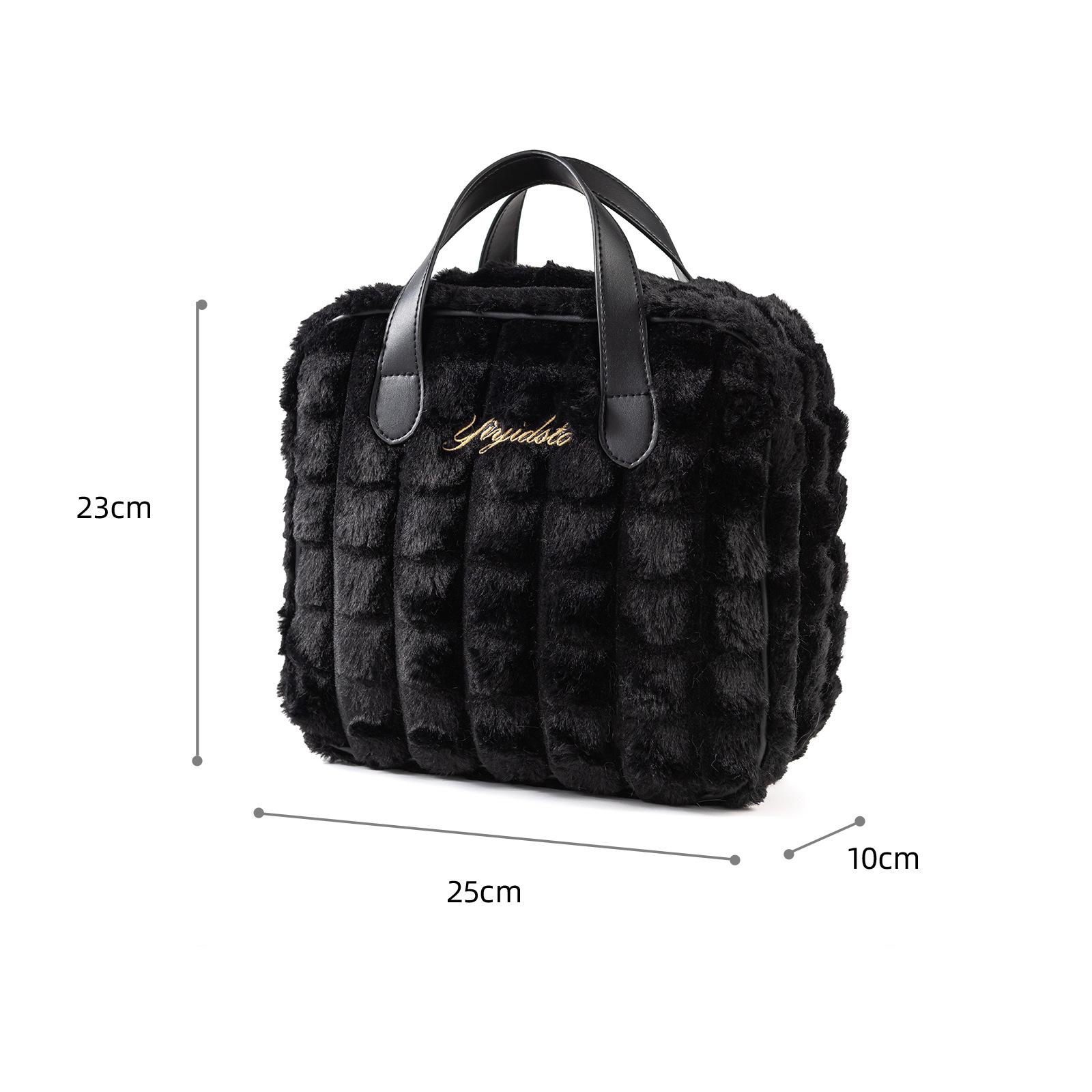 Premium Handheld Makeup Bag • Large-Capacity Cosmetic Organizer • Versatile Toiletry Pouch