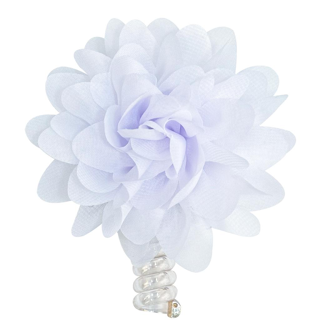 Women Chiffon Flower Elastic Hair Rope Bands Cute Girls Telephone Wire Line Elasticity Hair Ties For Kids Girls Hair Accessories