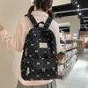 Schoolbag New Cute Bow Backpack High School Bag Corduroy Japanese Versatile Junior High School Student Casual Backpack