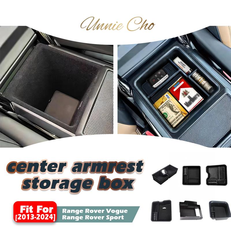 Per Range Rover Forniture per lo Stoccaggio Organizer per Bracciolo per Range Rover Vogue Sport Scatola Portaoggetti per Console Centrale per uno Spaz