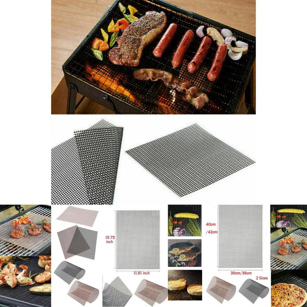 Durable Non-stick Bbq Grill Mat For Seamless Cooking And Baking Experiences