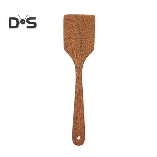 Tepelně odolné kuchyňské náčiní Potravinářské dřevěné užitkové kuchyňské nádobí Pánev špachtle Příslušenství na vaření