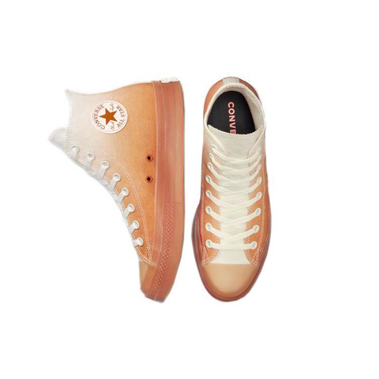 Converse Chuck Taylor All Star CX High Gradient Unisex Sneakers Tan Egret Monarch-Egret A01687C