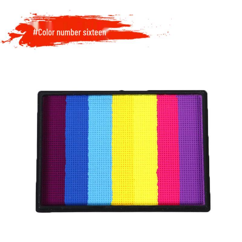 MengHui 12-Color Kids' Face Paint Set - Water-Soluble Body & Stage Makeup