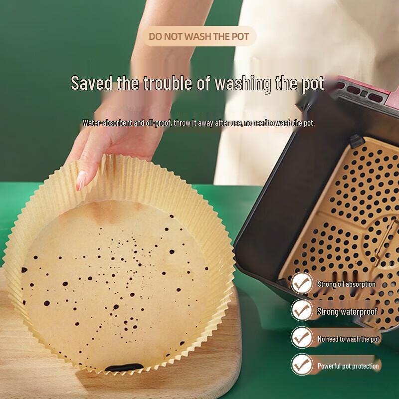 CHAHUA Food-Grade Air Fryer Paper Liners