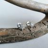 Silver Earrings with Cubic Zirkonia (2191674)