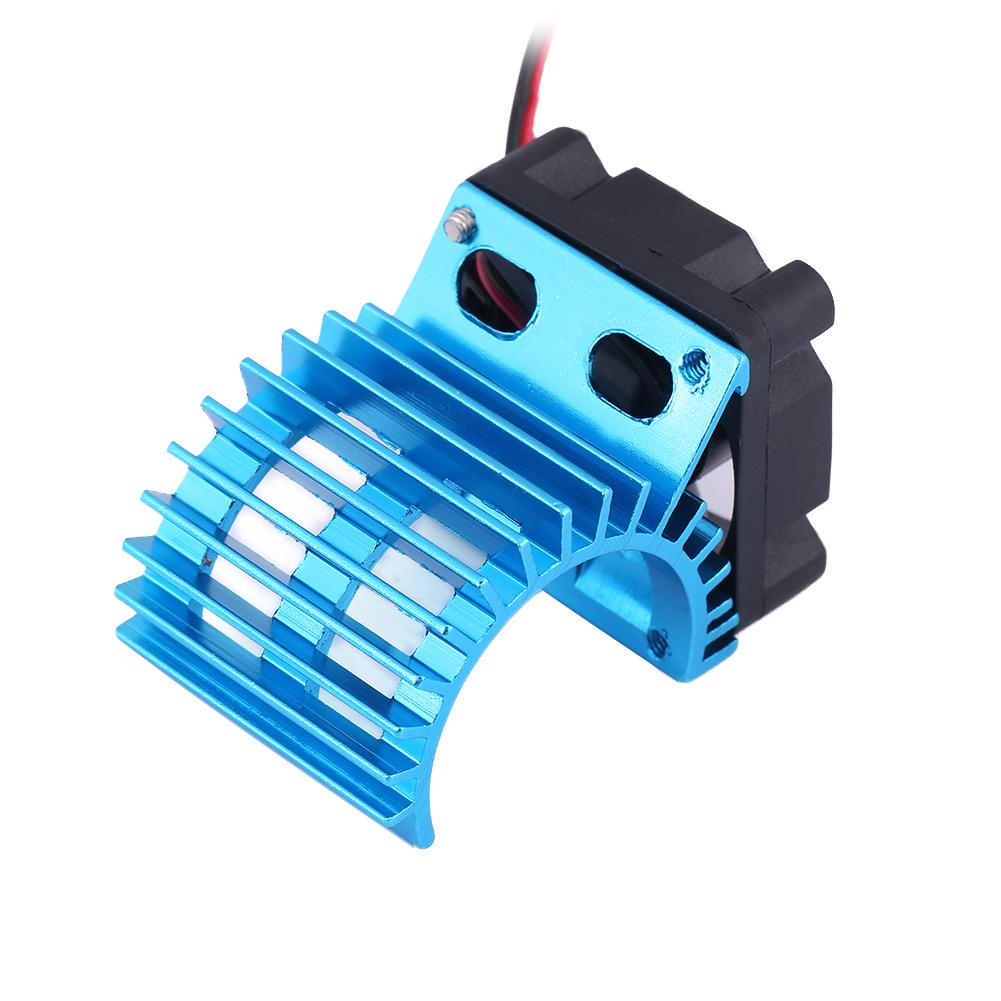 Heat Sink With Cooling Fan for 1 10 Scale Electric RC Car 380   390 Motor