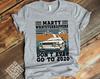 Marty Whateverhappens Dont Ever Go To 2020 T Shirt, Funny Corona Pandemic & Vintage Comedy Film Inspired T Shirt, Time Machine Tee Shirt