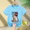 T Shirt Cat Chinoiserie Style Funny Summer Retro Trend Cartoon Kitten Tops Tee Tshirt Kids Design Lovers Casual Short Sleeved