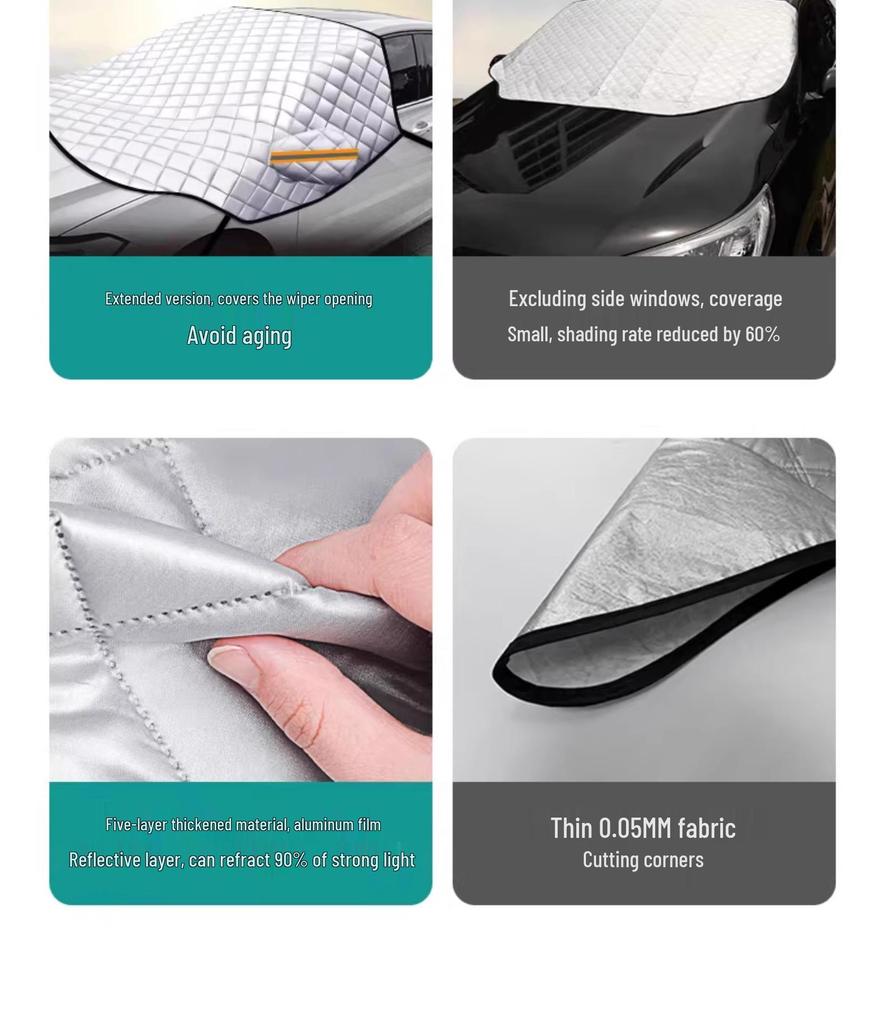 Xiaomi SU7 Sunshade: Heat-Insulating Windshield Cover for 25 Car Models