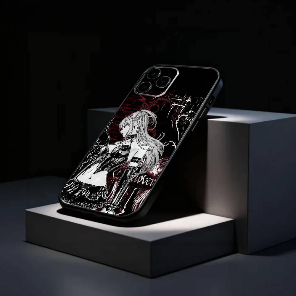 Misa anime D-Death N-Note    Phone Case Silicone Soft For IPhone 17 16 15 14 13 12 11 X XR Plus Pro Max Plus