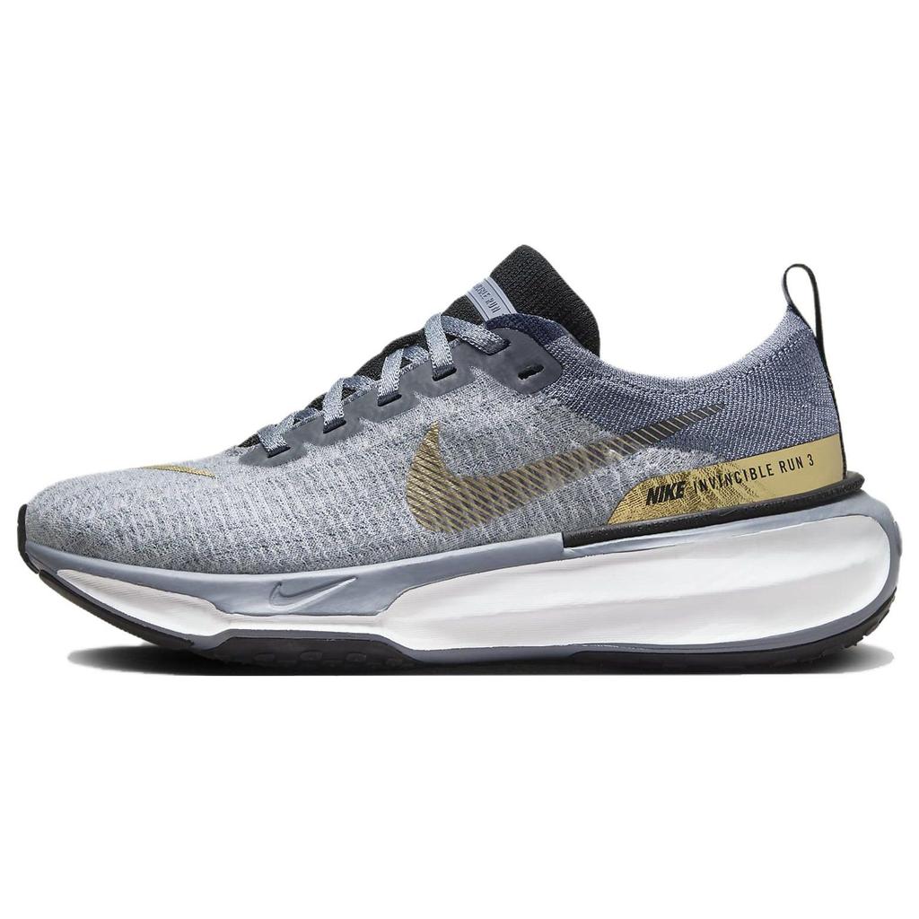Nike ZoomX Invincible 3 Ashen Slate Metallic Gold Women Sneakers Blue Diffused-Blue Football-Grey DR2660-400