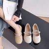 Low Heels Soft Leather Shoes Ladies Oxfords Women's Casual Female Sneakers Shallow Mouth Round Toe Flats Moccasin