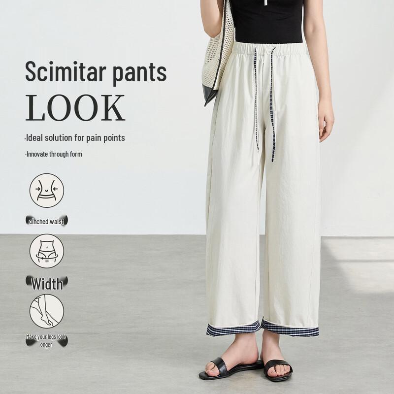 FivePlus Women s Wide-Leg Commuter Pants XL белый
