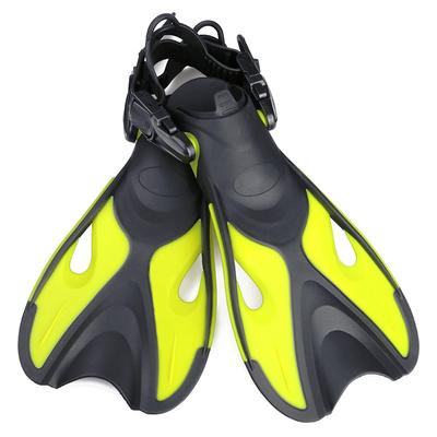 Aripioare profesionale de snorkeling Cataramă reglabilă Toc deschis Aripioare de înot anti-alunecare Pantofi de plajă oceanică Echipament pentru sporturi acvatice pentru adulți
