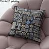 Bohemian Tribal Ethnic Style Digital Print Pillow Covers Pattern Cushion Cover Suitable For Sofa Bedroom Car Pillow Cover