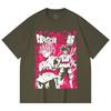 230 Gsm 100% Cotton Dragon Ball V63 Print Unisex Heavy Cotton T Shirt