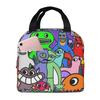 Isolierte Lunchtaschen Garten Of Banban Lustige Spiele Produktaufbewahrung Essensbox Ins Stil Kühlbox Thermische Bento-Box Für Die Schule