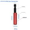 1/4 Hex Shank Magnetic Drill Extension Rod (Color-Coded)