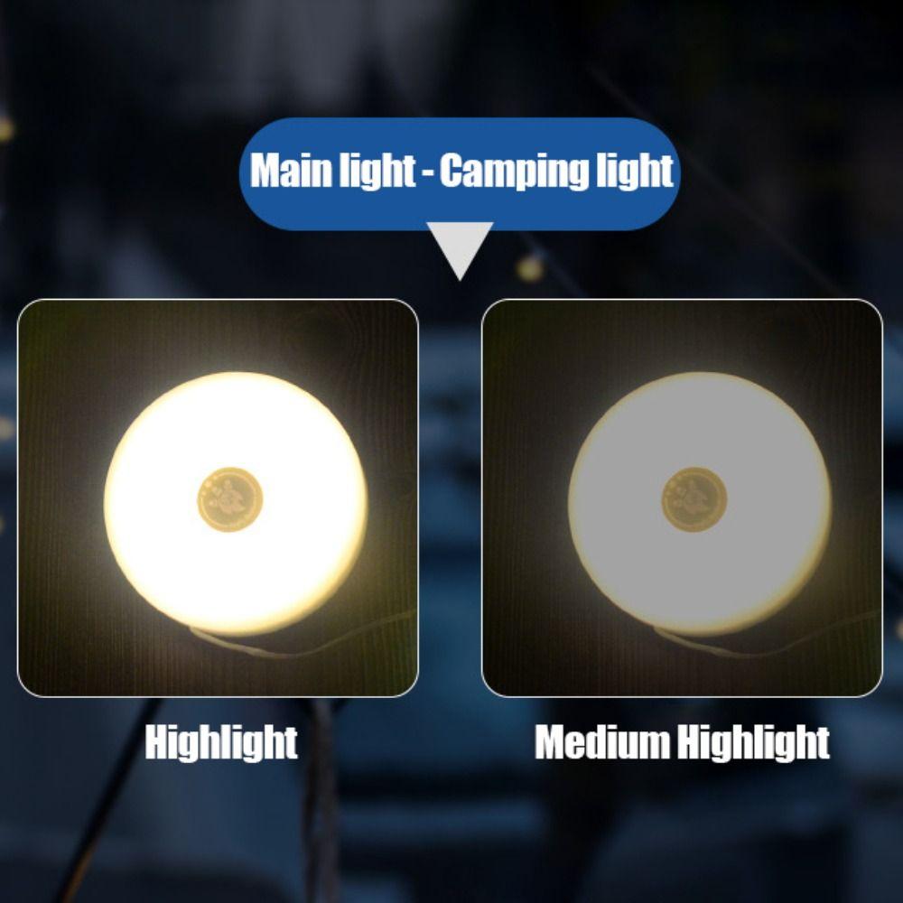 Rechargeable Camping Lights 10m Atmosphere Lights Portable Tent String Lights  Hiking