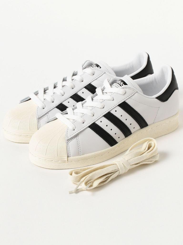 Beams Boy SUPERSTAR Women's Campus Shoes, White/Core Black/Off-White, Size 24, 13310287154