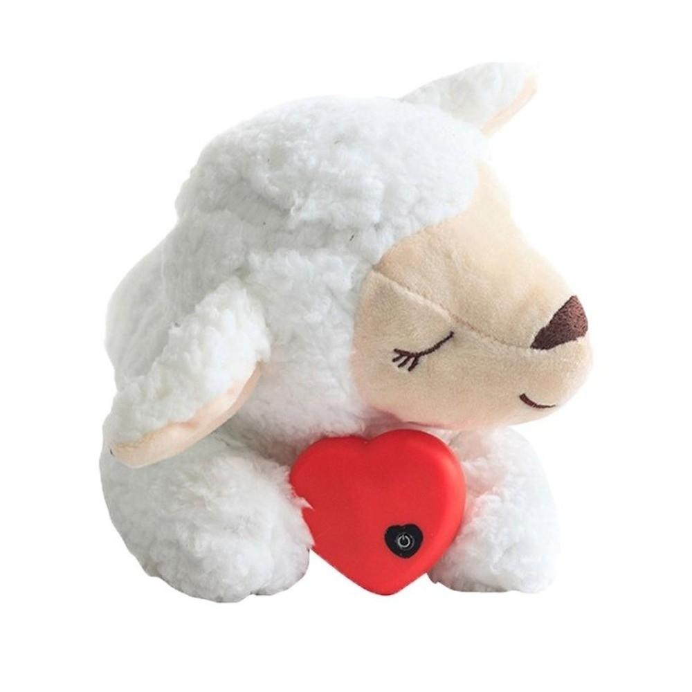Sleep Aid Dog Anxiety Relief Pillow Soft Plush Dog Soothing Toys Pet Companion