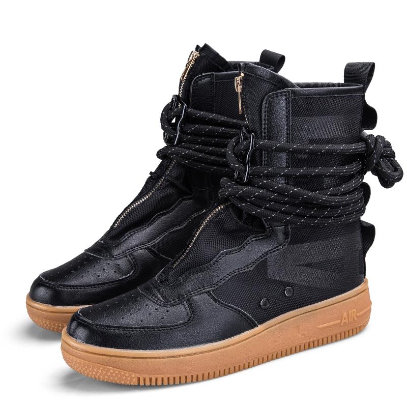 

46 Large Size Couple Fashion Non-slip Shoes Men s and Women s High Top Canvas Shoes Personality Men s and Women s Boots 36