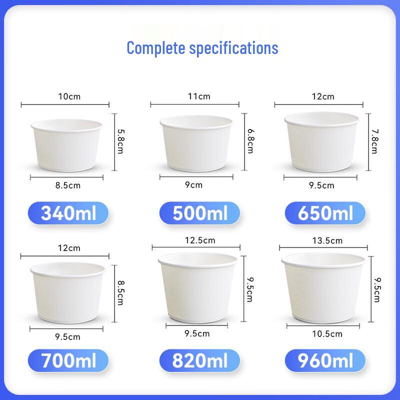 OIMG Disposable Takeaway Bowls