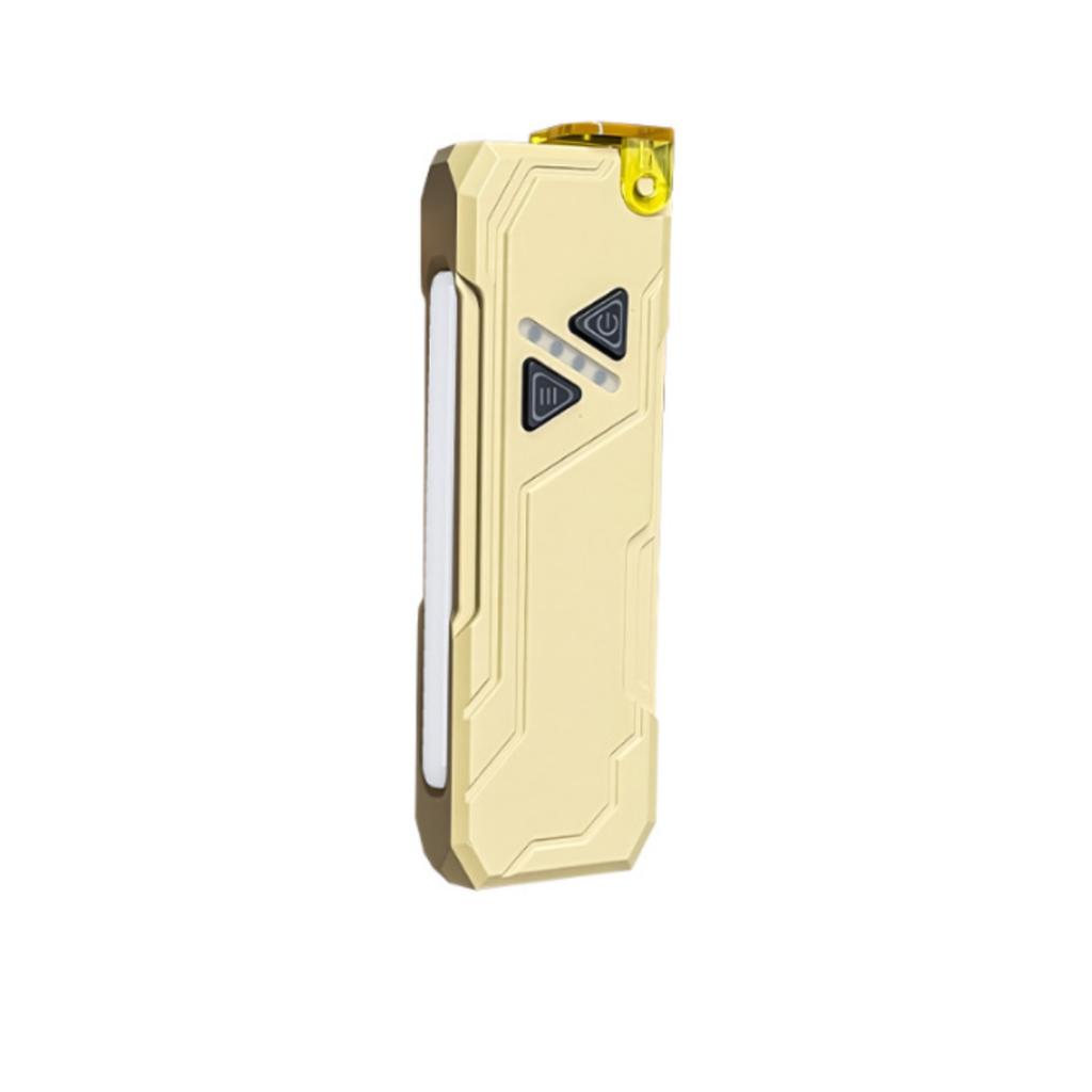 Portable EDC LED Flashlight UV Light Type-C Rechargeable Magnet Torch Work Light with Clip Multifunctional Magnet Lantern