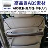 Glealcco Back Seat Handle Garnish for the New 40 Custom Interior Parts Trim/Cover Alphard/Vellfire Series, (Woodgrain Black)